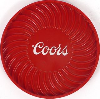 1968 Coors Beer 3Â½ inch coaster Coaster CO-COOR-958
