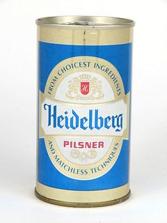 1972 Heidelberg Pilsner Beer 12oz Tab Top Can T74-34