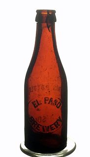1904 El Paso Brewery 7oz Bottle