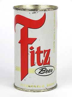 1958 Fitz Beer 12oz Flat Top Can 64-19