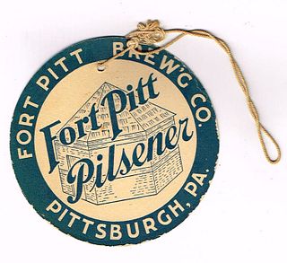 1935 Fort Pitt Beer US Open Golf Championship Friday parking tag 