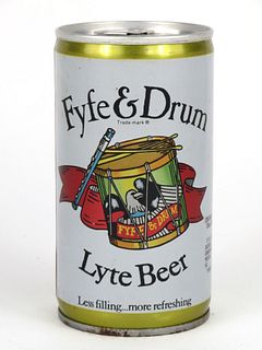 1953 Fyfe & Drum Lyte Beer 12oz Tab Top Can T66-22