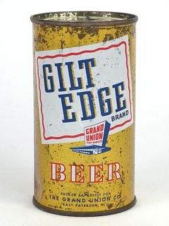 1961 Gilt Edge Brand Beer 12oz Flat Top Can 69-33