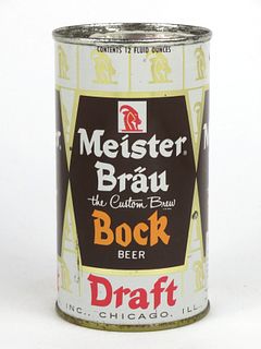 1967 Meister Brau Bock 12oz Flat Top Can 99-08