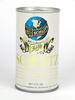 1976 Schlitz Beer (test) 12oz Tab Top Can T242-12