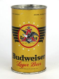 1948 Budweiser Lager Beer 12oz Flat Top Can OI162