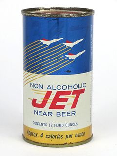 1955 Jet Near Beer 12oz Flat Top Can 86-37