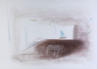 ALBERT RÀFOLS CASAMADA (Barcelona, 1923-2009). 
"Matin", 1993. 
Pastel and pencil on paper.