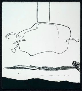 JOSEP GUINOVART BERTRAN (Barcelona, 1927 - 2007). 
Untitled, 1969. 
Wax on paper.