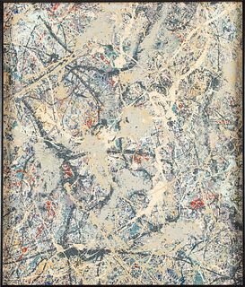 John Frates (FL, b. 1943), Abstract, Oil on Wood