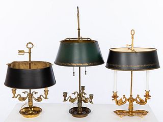 3 Bouillotte Lamps