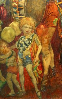 NOEL LAURA NISBET (BRITISH, 1887-1956), GYPSY GIRL, unsigned, watercolour, 