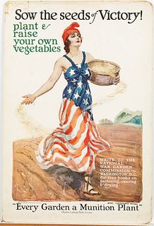 Sow the Seeds of Victory! WWI Poster