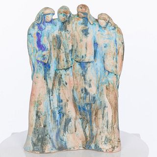 Evelyn Wilson, Untitled Four Figures, Ceramic