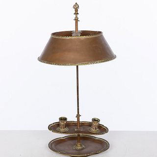 Louis XVI Copper and Brass Bouillotte Lamp