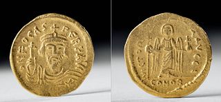 Western Roman Gold Solidus of Phocas
