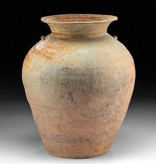 Large Thai Sawankhalok Stoneware Jar, ex-Museum