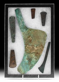 5 Inca Copper Tools & 1 Bronze Tool