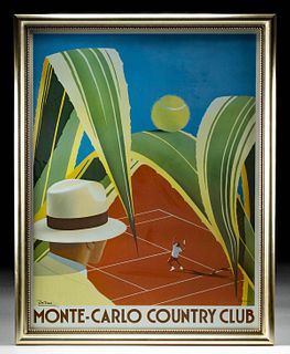 Framed Razzia Poster - Monte Carlo Country Club, 2002