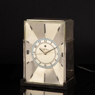 Paul Frankl, Skyscraper Electric Clock for Telechron, ca. 1930