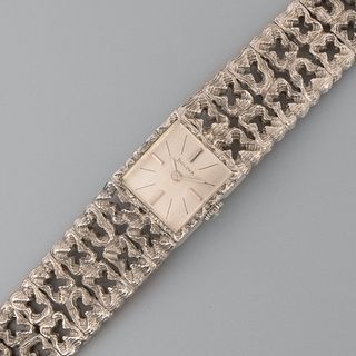 Bulova, White Gold Bracelet Watch, ca. 1963