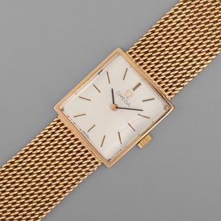 Omega, Ref. D 6634 Gold Bracelet Watch, ca. 1960