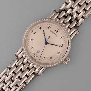 Chronoswiss, Stainless Steel and Diamond Kairos Bracelet Watch, ca. 2005