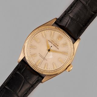 Rolex, Yellow Gold and Stainless Steel Oyster Perpetual Wristwatch, ca. 1956