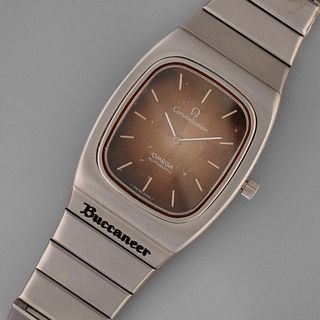 Omega, Stainless Steel Buccaneer Bracelet Watch, ca. 1975