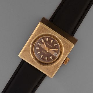 a propos / Charles Gigandet, Metal Asymmetrical Wristwatch, ca. 1975