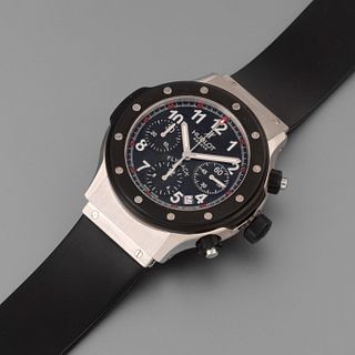 Hublot, Stainless Steel and Rubber Super B Flyback Chronograph, ca. 2010