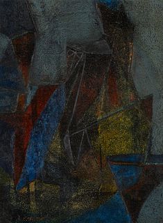 Thomas Kapsalis "Composition" Painting