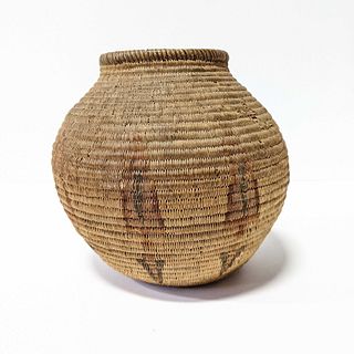 Early California Native American Basket Panamint