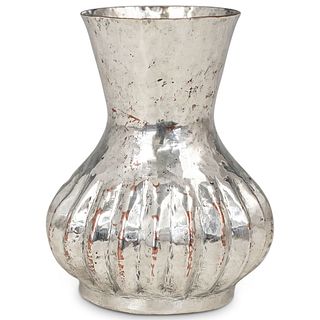 Los Castillo Mexican Hand-Hammered Vase