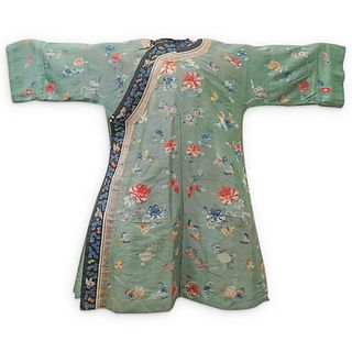 Chinese Counted Stitch Summer Gauze Robe