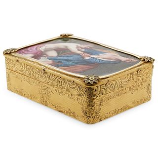 French 18th Cent. 18kt Gold Box