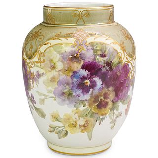 KPM Porcelain Floral Vase