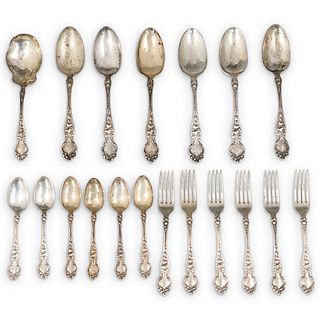(18Pc) RM & S Sterling Silverware