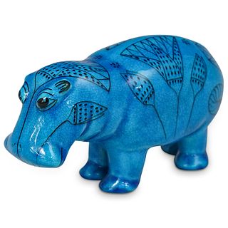 "William the Hippo" Pottery Figurine
