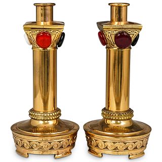 Brass Altar Candlesticks