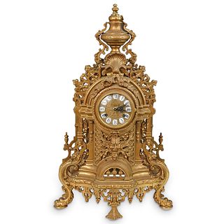 Ornate Brass Imperial Clock