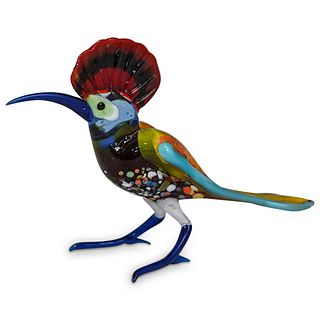 Murano Glass Small Bird Figurine