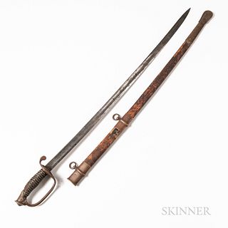 Emerson & Silver Model 1850 Foot Officer's Sword