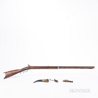 Two Percussion Rifles and Accessories