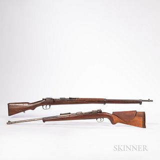 Two Mauser Bolt-action Rifles