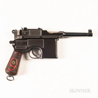 Mauser C96 Broom Handle Semiautomatic Pistol