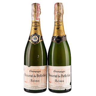 Besserat de Bellefon. Reims. Réreserve 1964. Champagne. France. Piezas: 2. En presentación de 780 ml.