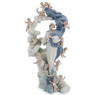 Lladro "Immaculate Virgin" Porcelain Grouping
