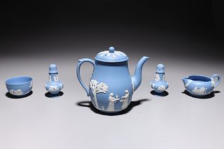 Group of Five Wedgwood Table Objects