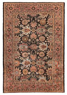 ANTIQUE PERSIAN MALAYER CARPET - No reserve. 9 ft 3 in x 6 ft 4 in (2.81m x 1.93m)